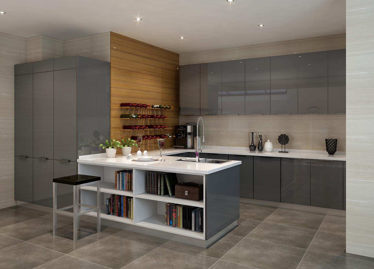 China Lacquer Kitchen Cabinet suppliers