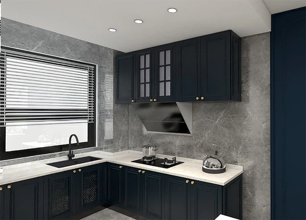 Blue Vinyl Kitchen Cabinet Blue Vinyl Kitchen Cabinet